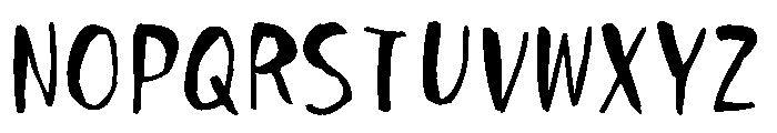 Sicfude Myouhon Regular Font UPPERCASE