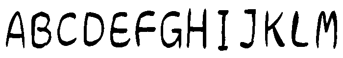 Sicfude Reikou Regular Font UPPERCASE