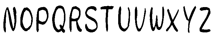 Sicfude Reikou Regular Font UPPERCASE