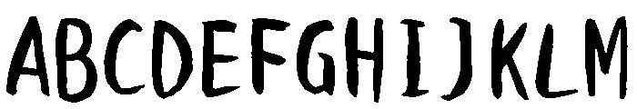 Sicfude Ryuhou Regular Font UPPERCASE