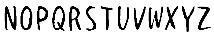 Sicfude Sarari Regular Font UPPERCASE