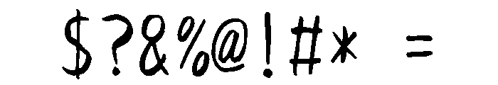 Sicfude Sawari Regular Font OTHER CHARS