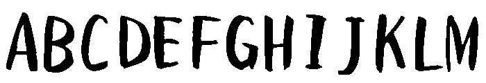 Sicfude Senkou Regular Font UPPERCASE