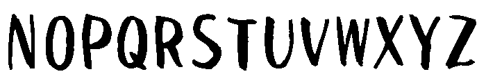 Sicfude Senkou Regular Font UPPERCASE