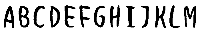 Sicfude Tanoshi Regular Font UPPERCASE