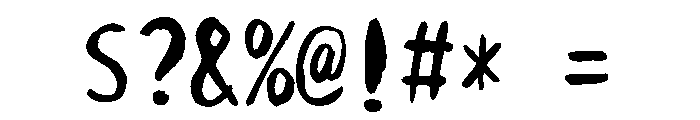 Sicfude Zuisen Regular Font OTHER CHARS