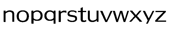 Sicgothicduex Nexus Medium Font LOWERCASE