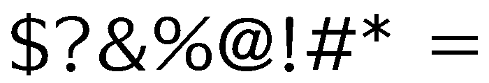 Sicgothicduex Nexus Regular Font OTHER CHARS
