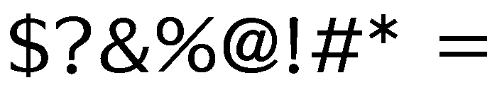 Sicgothicduex Nexus Semibold Font OTHER CHARS