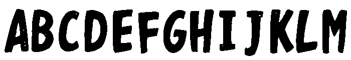 Sichandich Regular Font UPPERCASE