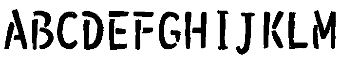 Sicisui Regular Font UPPERCASE