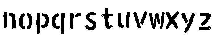 Sicisui Regular Font LOWERCASE
