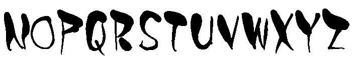 Sickikuzakura Regular Font UPPERCASE