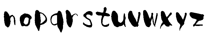 Sickikuzakura Regular Font LOWERCASE