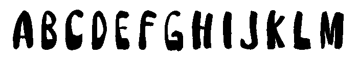Sickouotome Regular Font UPPERCASE