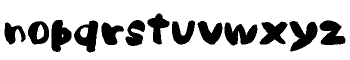 Sickouotome Regular Font LOWERCASE
