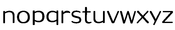 Siclimone Regular Font LOWERCASE