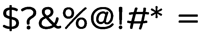 Sicmacaron Bold Font OTHER CHARS
