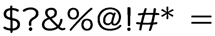 Sicmacaron Regular Font OTHER CHARS