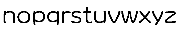 Sicmacaron Regular Font LOWERCASE
