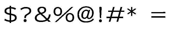 Sicnews Light Font OTHER CHARS
