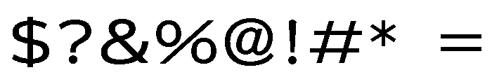 Sicnewsnexus Regular Font OTHER CHARS