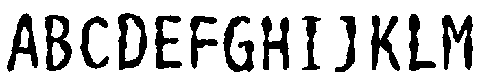 Sicoboro Regular Font UPPERCASE