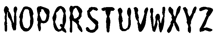 Sicoboro Regular Font UPPERCASE