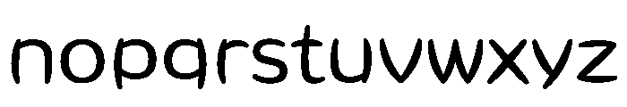 Sicolive Bold Font LOWERCASE