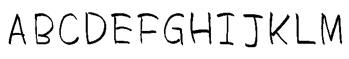 Sicpicoty Regular Font UPPERCASE