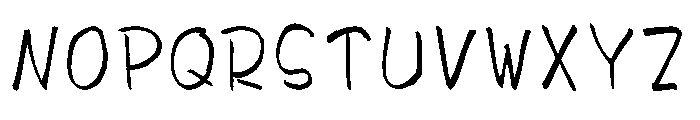 Sicpicoty Regular Font UPPERCASE