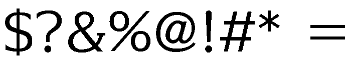 Sicprintempspetit Regular Font OTHER CHARS