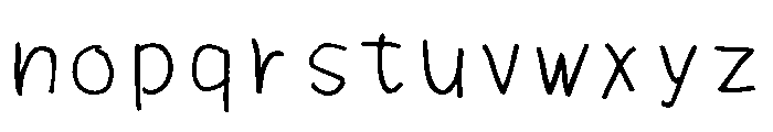 Sicradiance Regular Font LOWERCASE