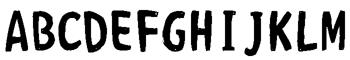 Sicrusk Regular Font UPPERCASE