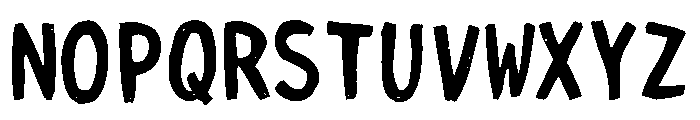 Sicrusk Regular Font UPPERCASE