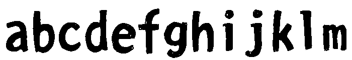 Sicrusk Regular FONT