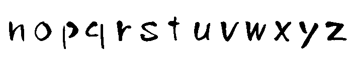 Sicsaiun Regular Font LOWERCASE