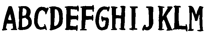 Sicselfish Regular Font UPPERCASE