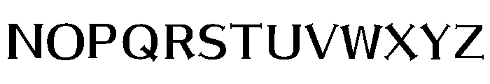 Sicselifgothicre Regular Font UPPERCASE