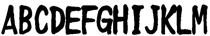 Sicshinyubi Sumojinku Regular Font UPPERCASE