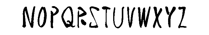 Sicshunrai Regular Font UPPERCASE