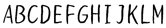 Sictake Abare Regular Font UPPERCASE