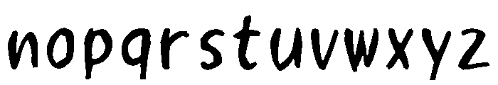 Sictake Barake Regular Font LOWERCASE