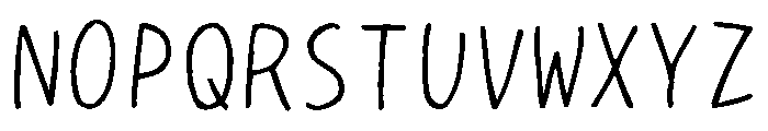 Sictake Bokke Regular Font UPPERCASE
