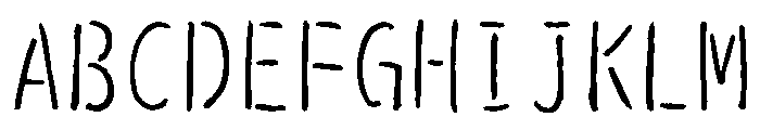 Sictake Chirashi Regular Font UPPERCASE