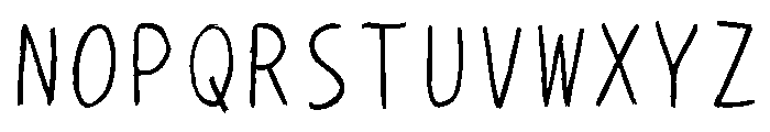 Sictake Choku Regular Font UPPERCASE