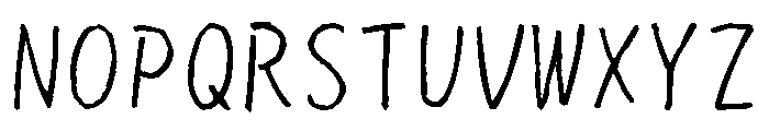 Sictake Fubuki Regular Font UPPERCASE