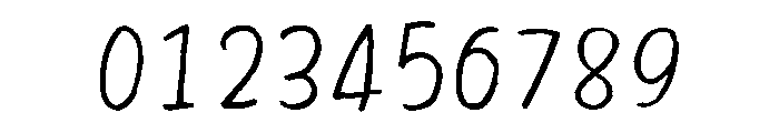 Sictake Hotto Regular Font OTHER CHARS
