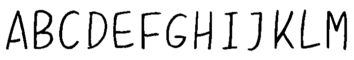 Sictake Hotto Regular Font UPPERCASE