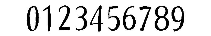 Sictake Igeta Regular Font OTHER CHARS